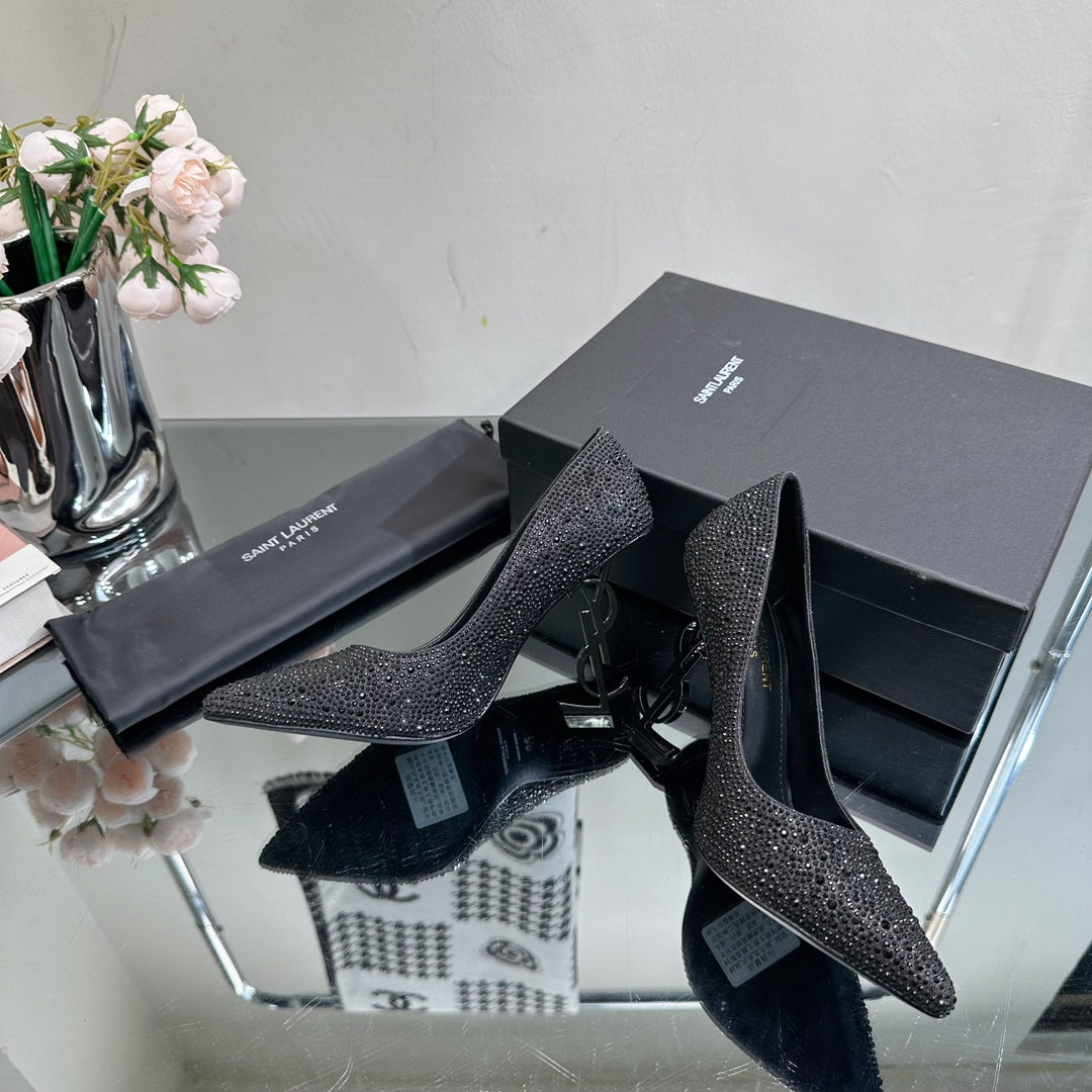 Pronta Entrega – Scarpin Modelo Saint Laurent Opyum Preto