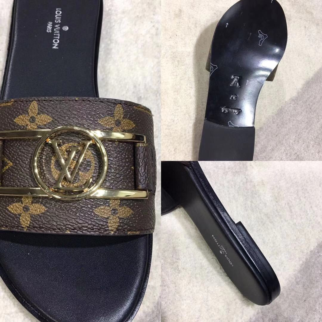 Pronta Entrega – Sandália Modelo Lоuіѕ Vuіttоn Monogram Brown