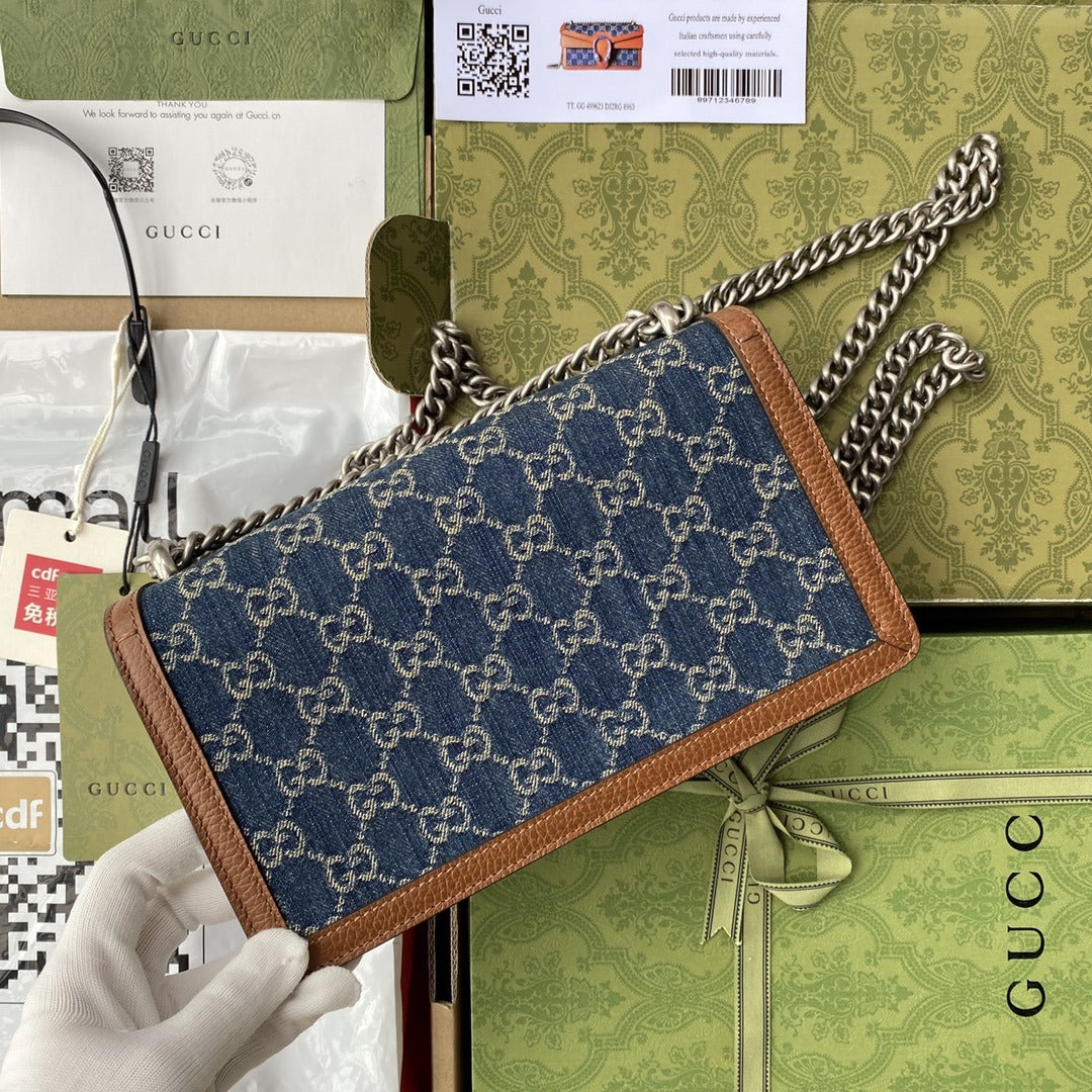 Pronta Entrega – Bolsa Modelo Gucci Dionysus Jeans