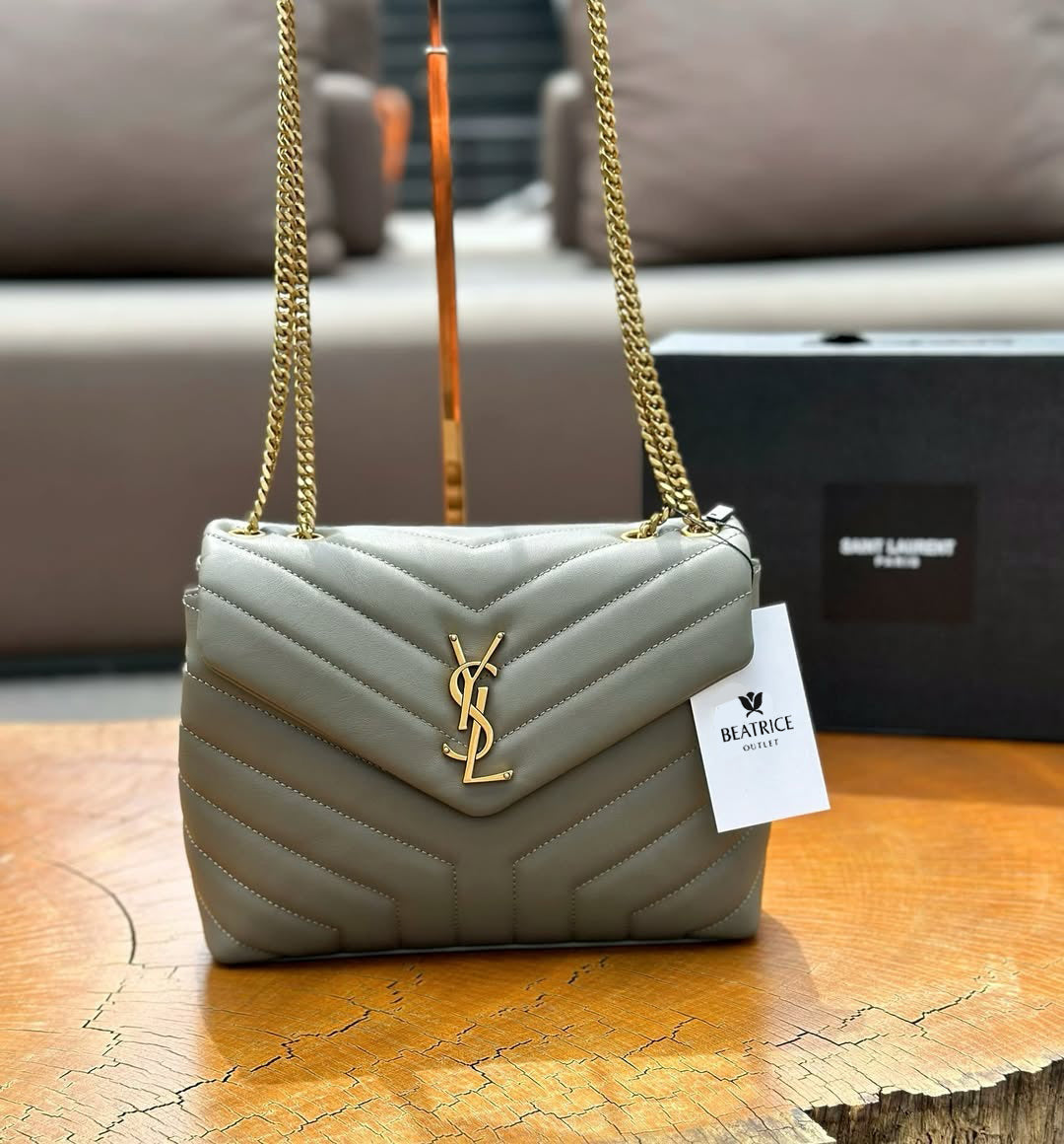 Pronta Entrega – SAINT LAURENT BAG LIGHT GREY