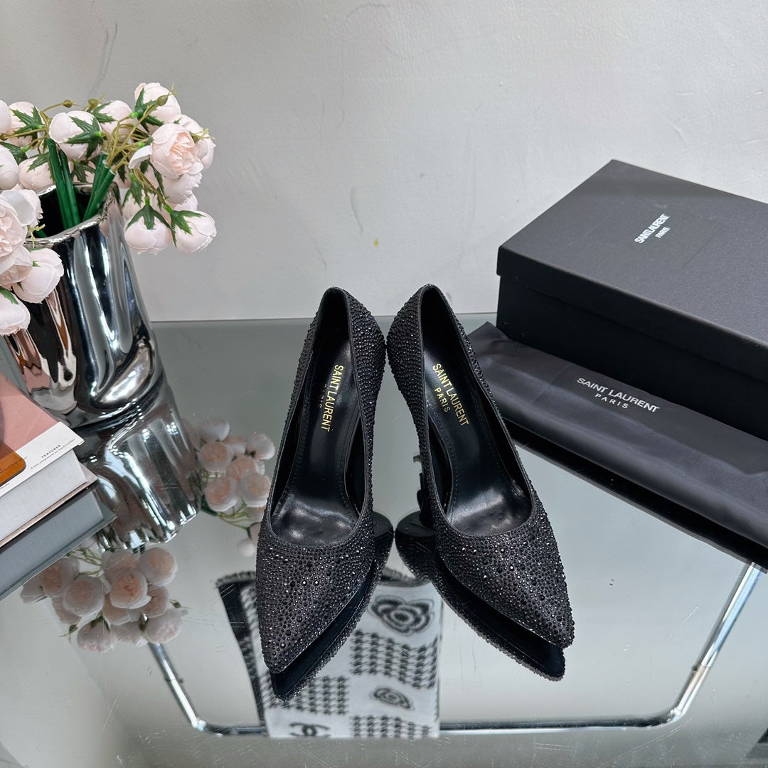 Pronta Entrega – Scarpin Modelo Saint Laurent Opyum Preto