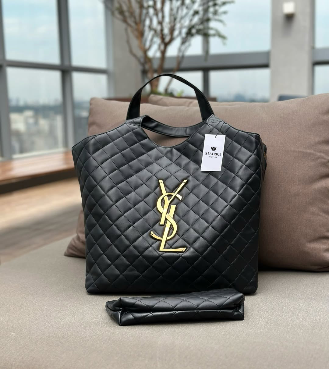 Pronta Entrega – SAINT LAURENT ICARE BAG BLACK