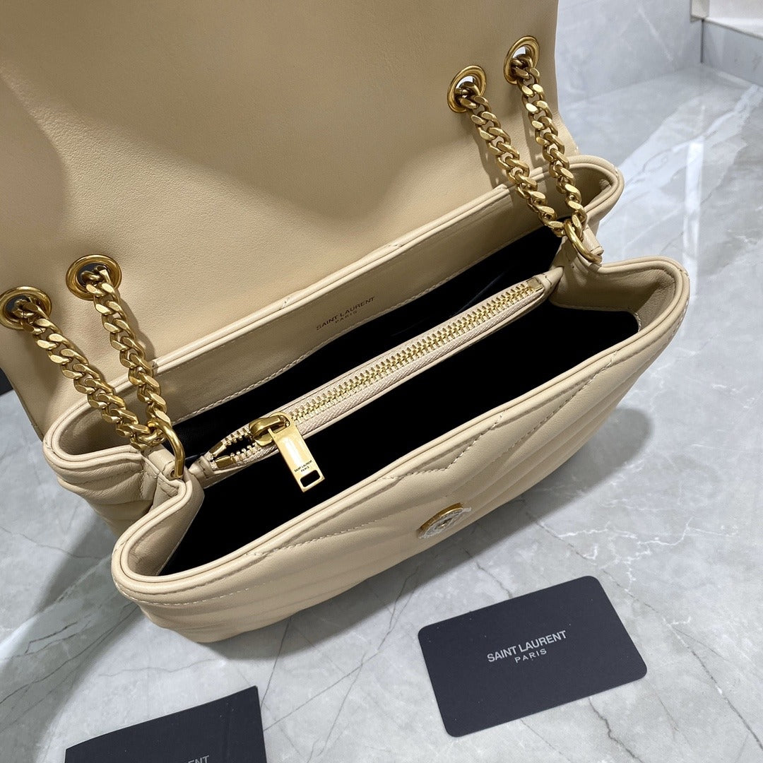 Pronta Entrega – Bolsa Modelo Saint Laurent Tranvesal Lou