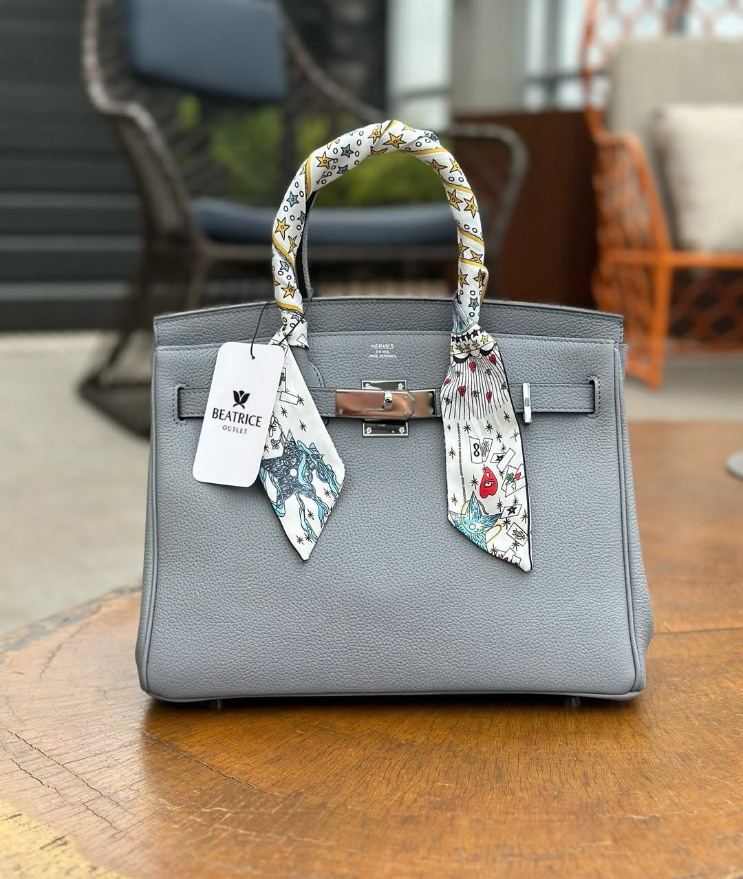 Pronta Entrega – PRONTA-ENTREGA – HERMÈS BIRKIN 30 TOGO GRIS