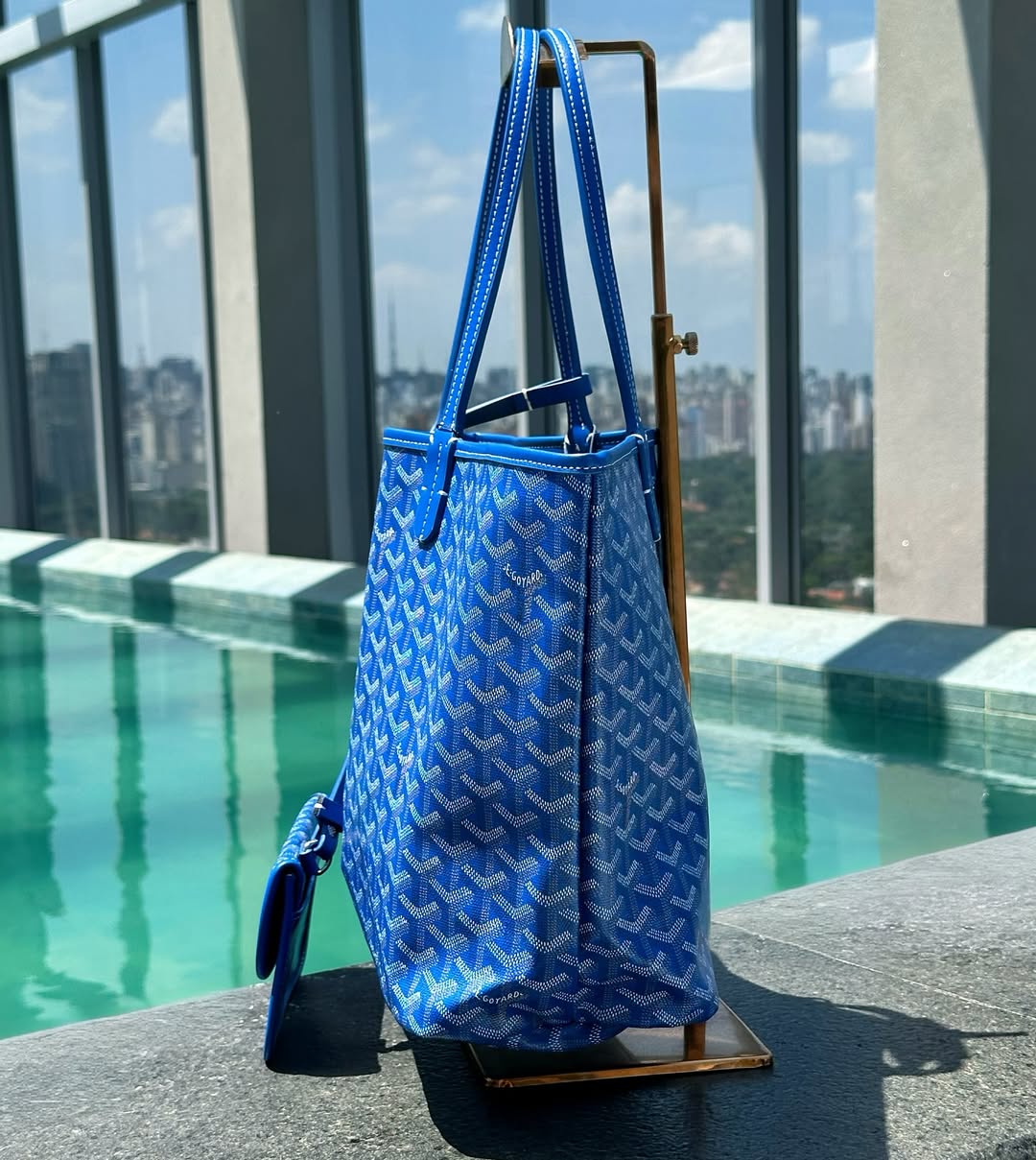 Pronta Entrega – GOYARD SAINT LOUIS PM BLUE
