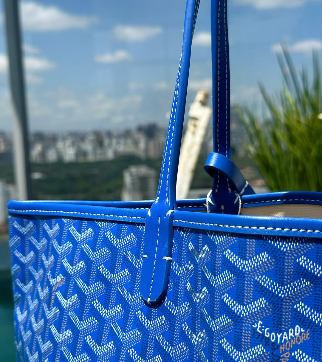 Pronta Entrega – GOYARD SAINT LOUIS PM BLUE