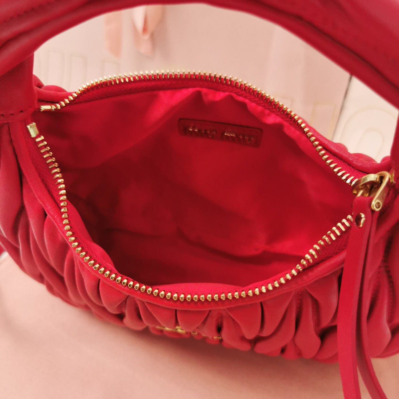 Pronta Entrega – Bolsa Miu Miu Bolsa Hobo Miu Wander