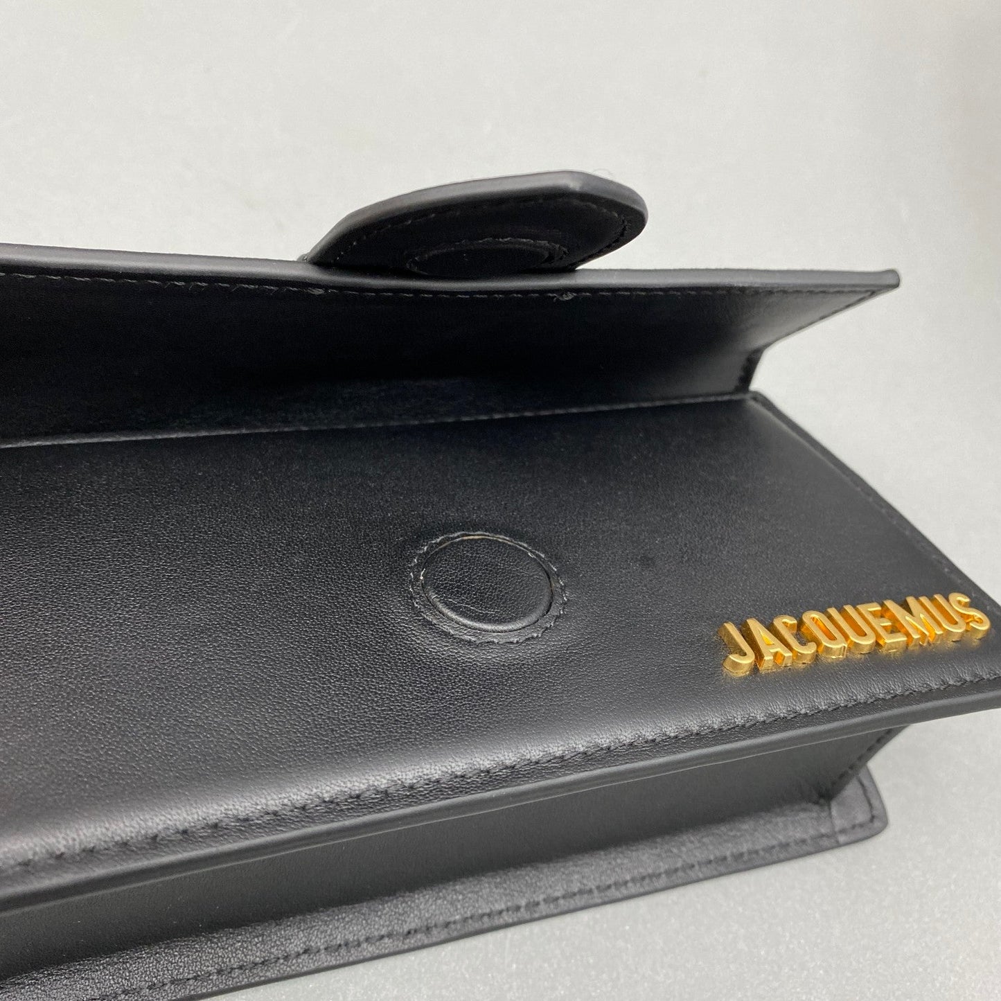 Pronta Entrega – Bolsa Modelo Jacquemus Tote Le Bambino de Couro