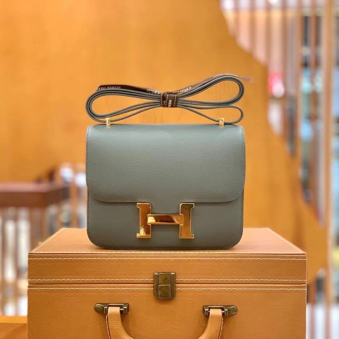 Pronta Entrega – Bolsa Modelo Hermes Constance Bag Epsom 24