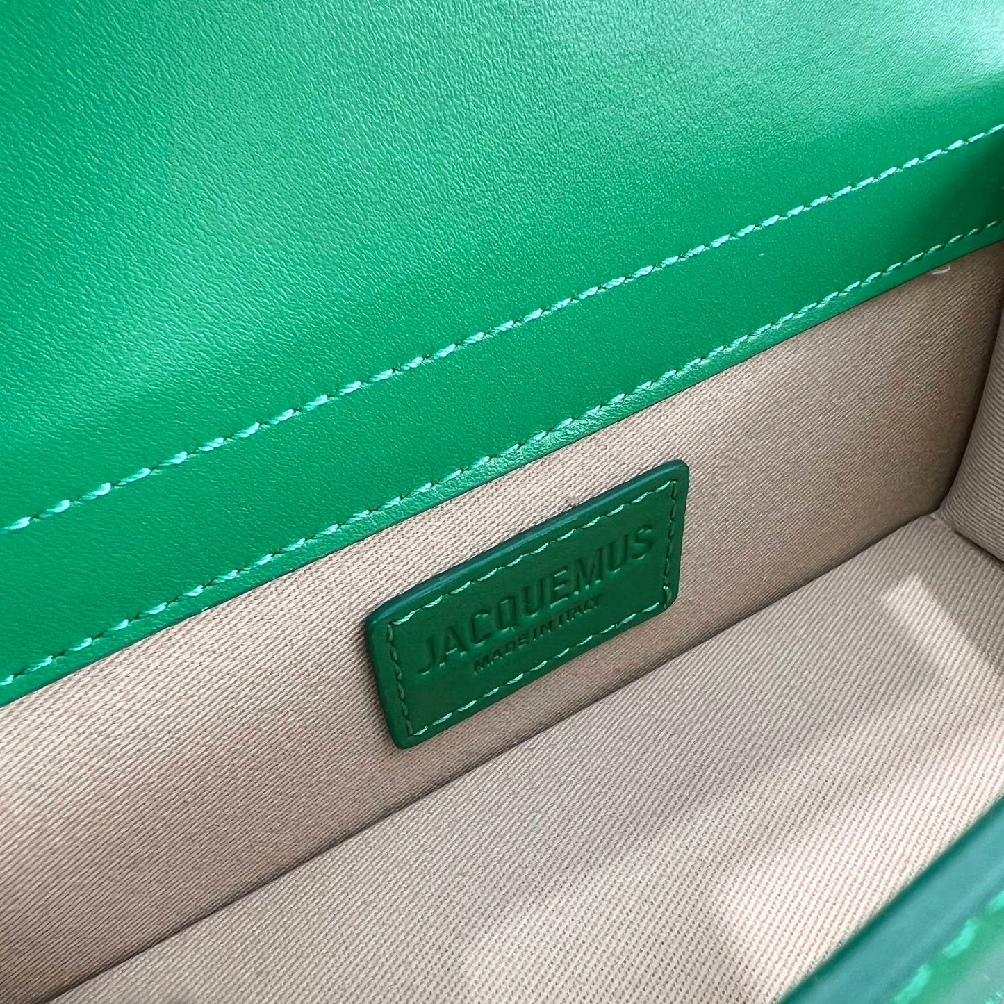 Pronta Entrega – Bolsa Modelo Jacquemus Tote Le Bambino de Couro