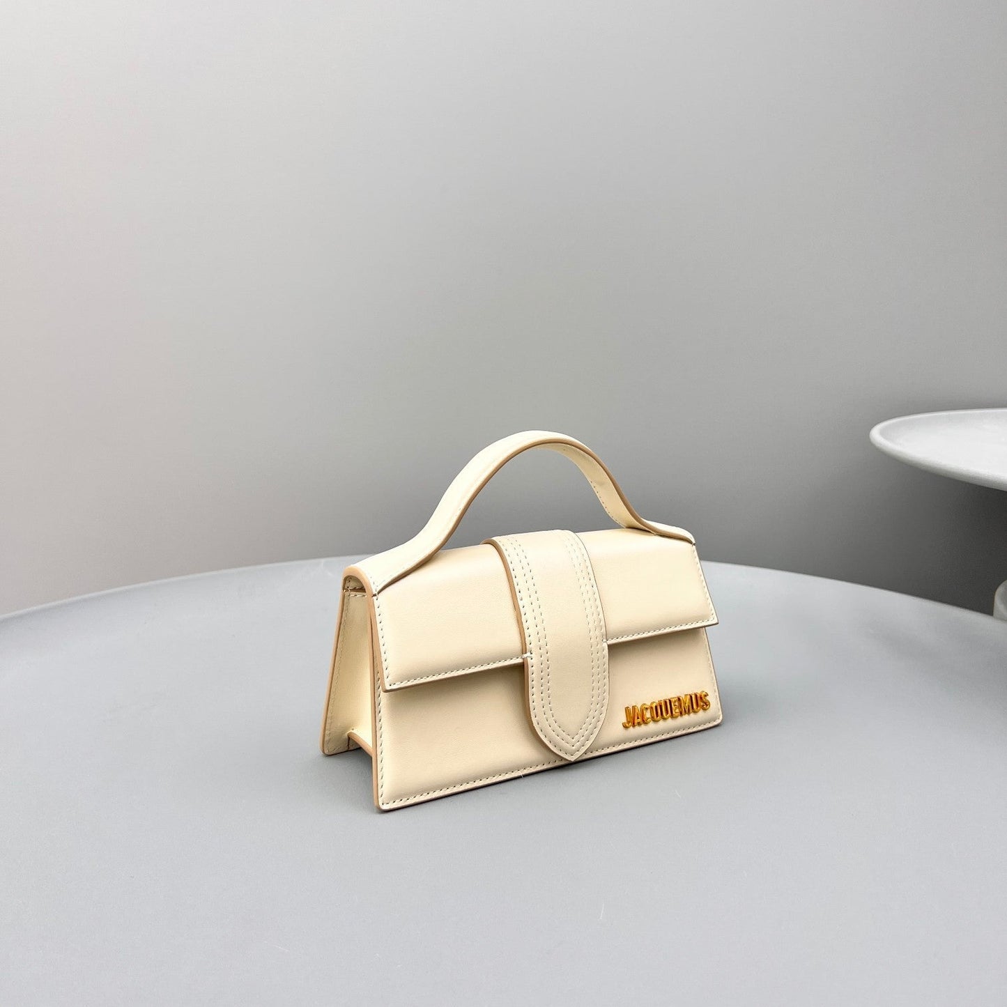 Pronta Entrega – Bolsa Modelo Jacquemus Tote Le Bambino de Couro