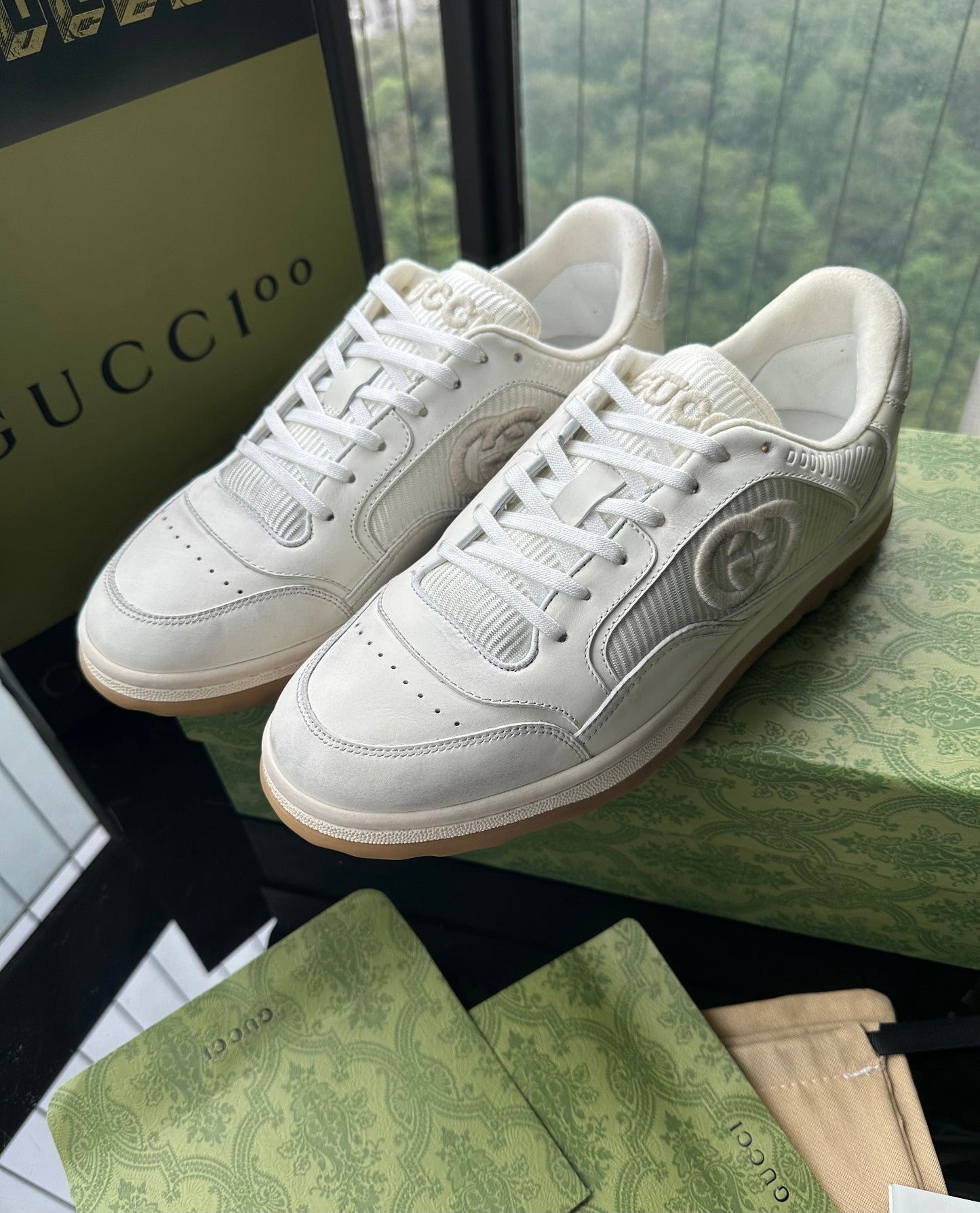 Pronta Entrega – Tênis Modelo Gucci Mac 80
