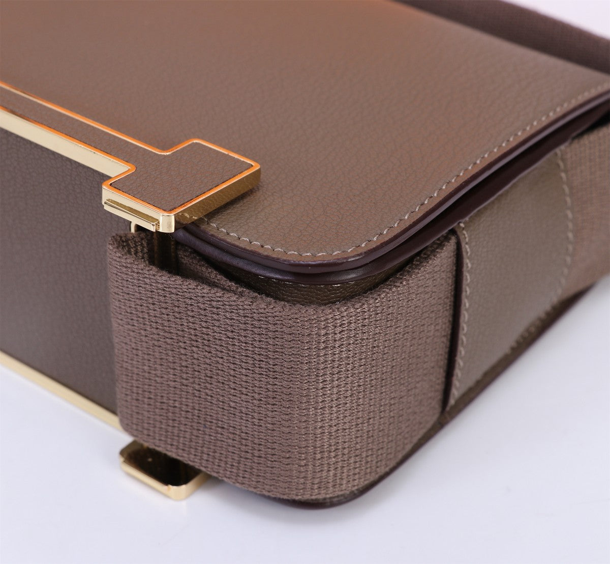 Pronta Entrega – Bolsa Modelo Hérmes Chevre Mysore Geta