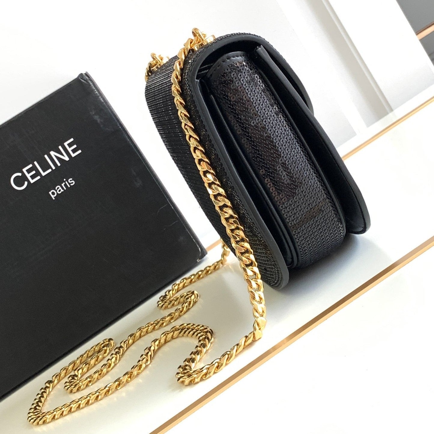 Pronta Entrega – PRONTA-ENTREGA – Bolsa Modelo Celine Besace