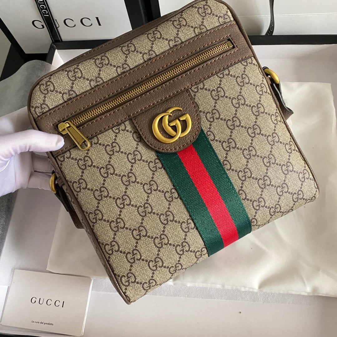 Pronta Entrega – Bolsa Modelo Gucci Carteiro Ophidia GG pequena