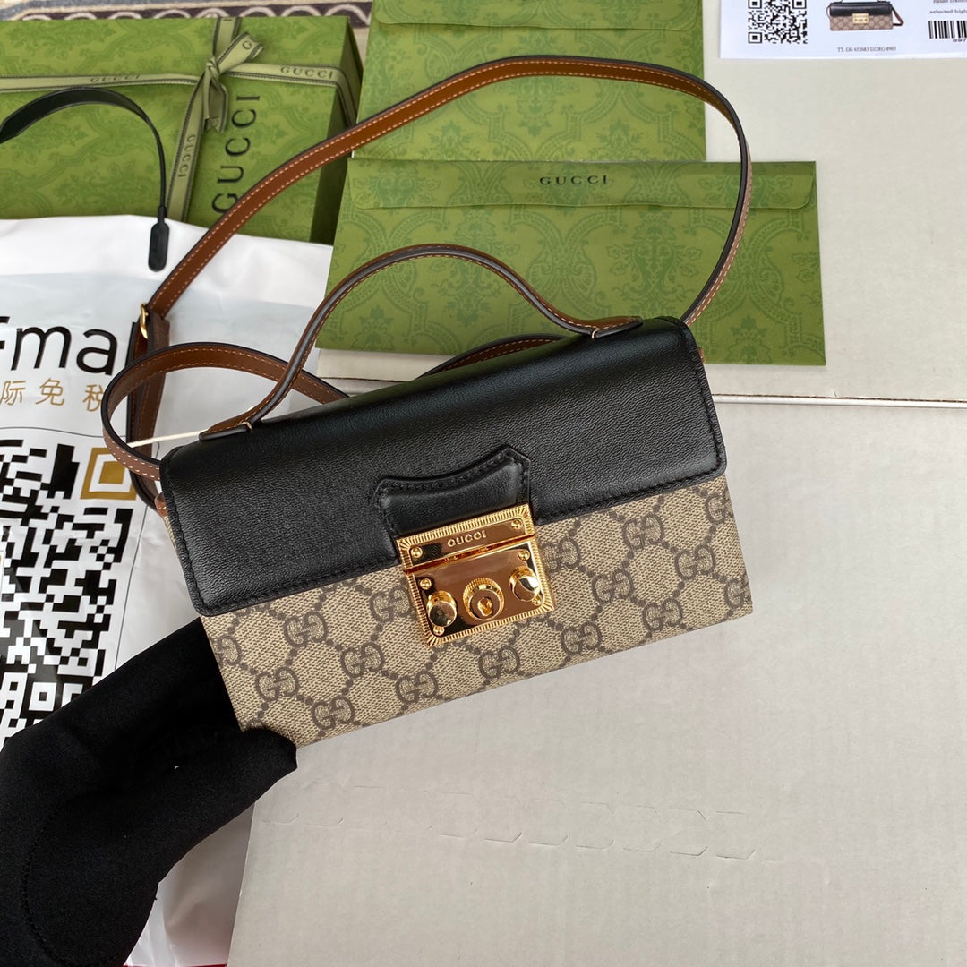 Pronta Entrega – Bolsa Gucci Padlock Jumbo GG Mini