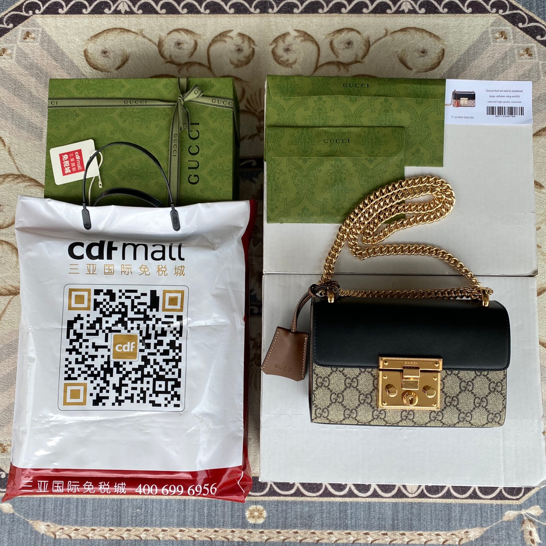 Pronta Entrega – Bolsa Gucci Padlock Pequena