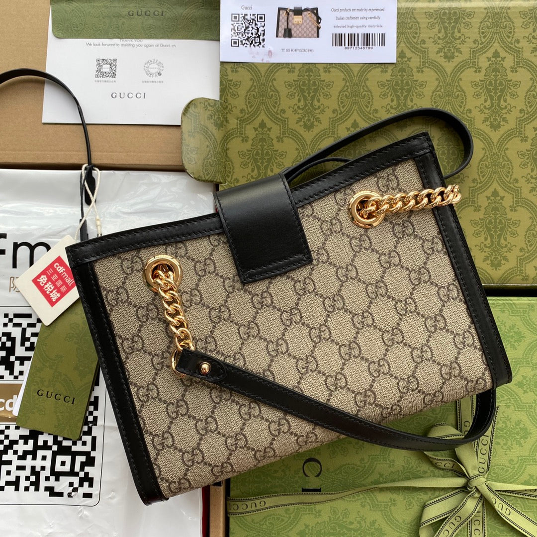 Pronta Entrega – Bolsa Gucci Padlock GG de Ombro Pequena