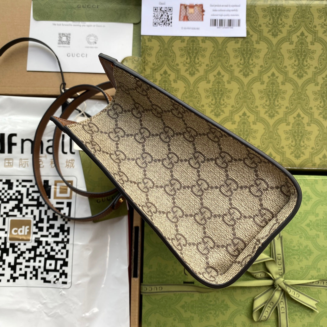 Pronta Entrega – Bolsa Gucci Padlock GG de Ombro Pequena