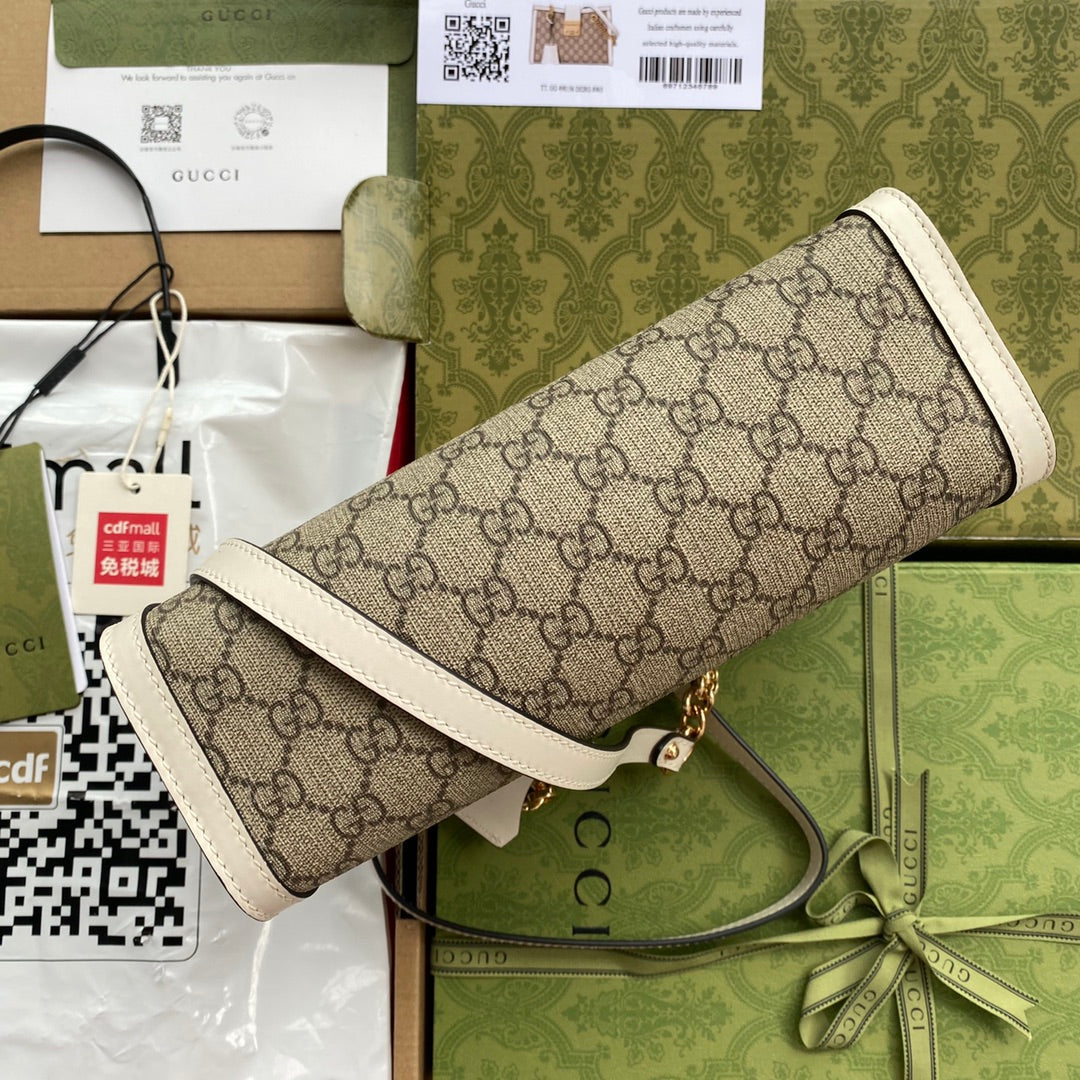 Pronta Entrega – Bolsa Gucci Padlock GG de Ombro Pequena