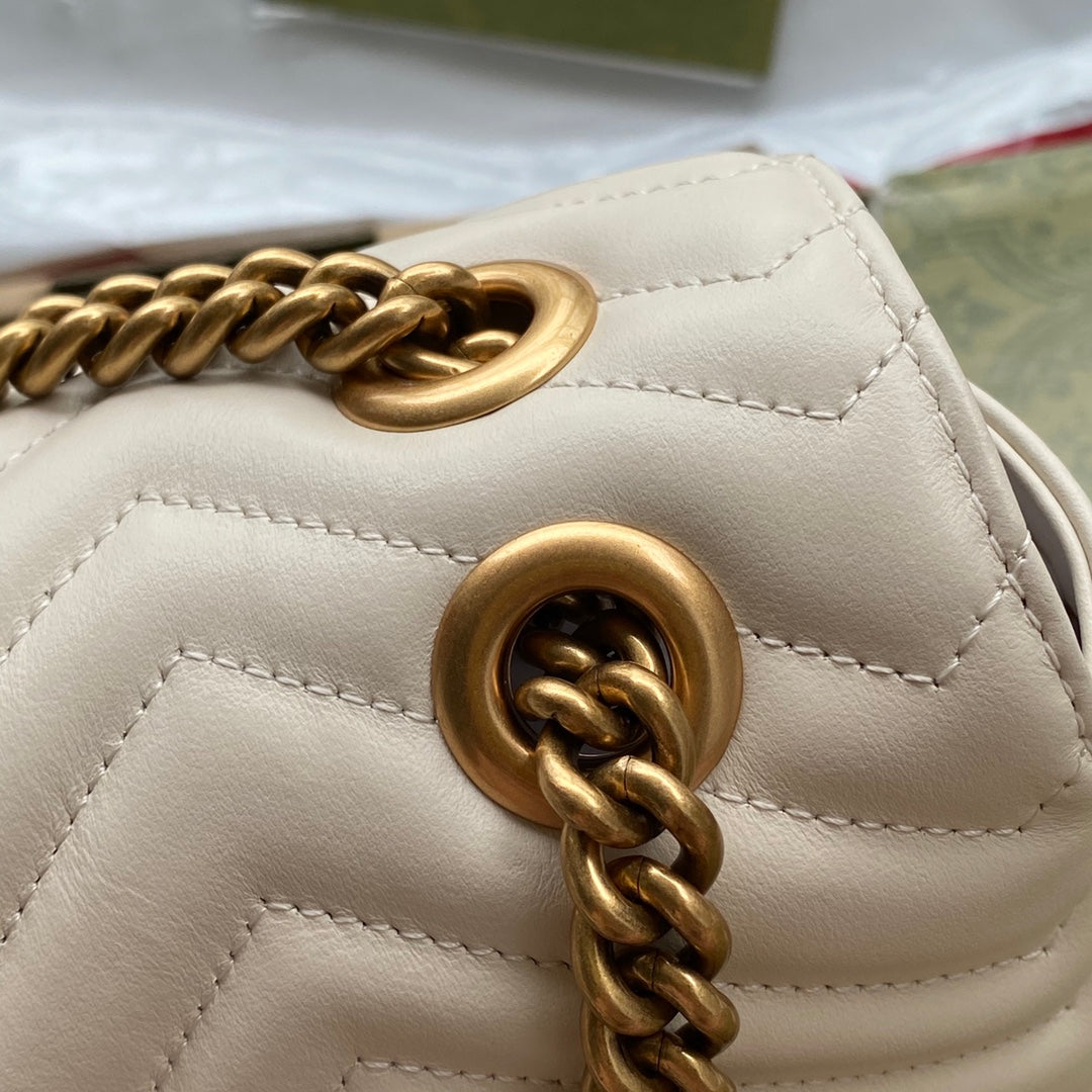 Pronta Entrega – Bolsa Gucci GG Marmont Matelassê Grande