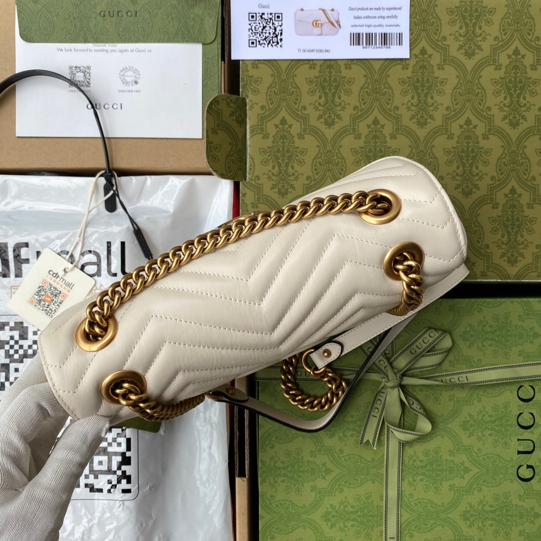Pronta Entrega – Bolsa Gucci GG Marmont Matelassê Grande