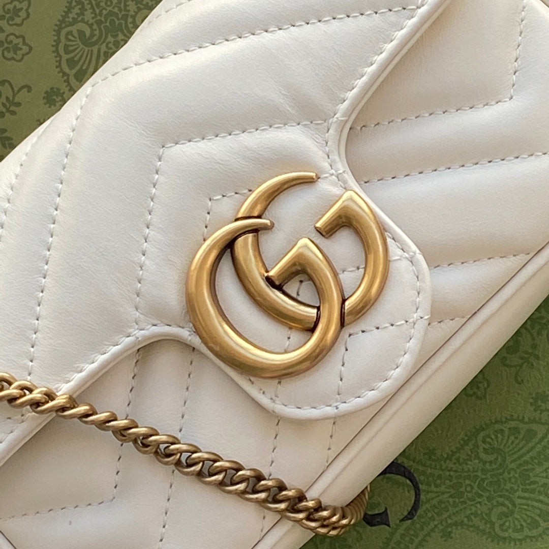 Pronta Entrega – Bolsa Gucci GG Marmont Matelassê Pequena