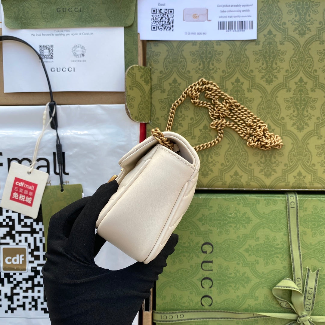 Pronta Entrega – Bolsa Gucci GG Marmont Matelassê Pequena