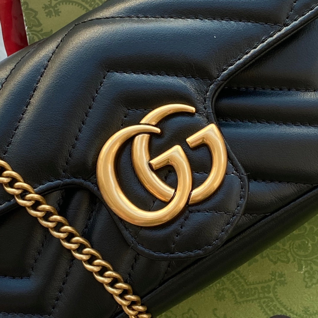 Pronta Entrega – Bolsa Gucci GG Marmont Matelassê Pequena