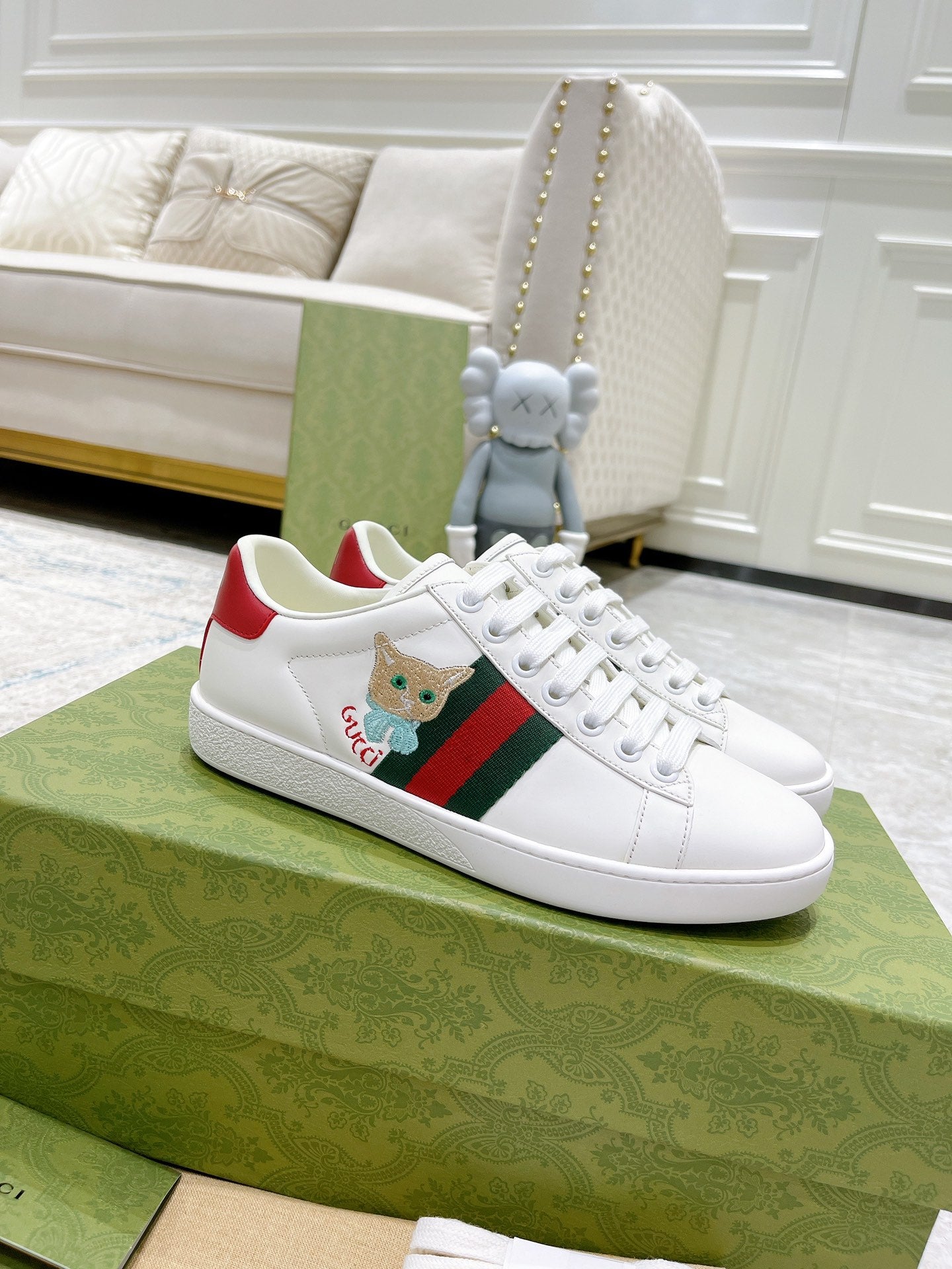 Pronta Entrega – Sneaker Modelo Gucci Cat