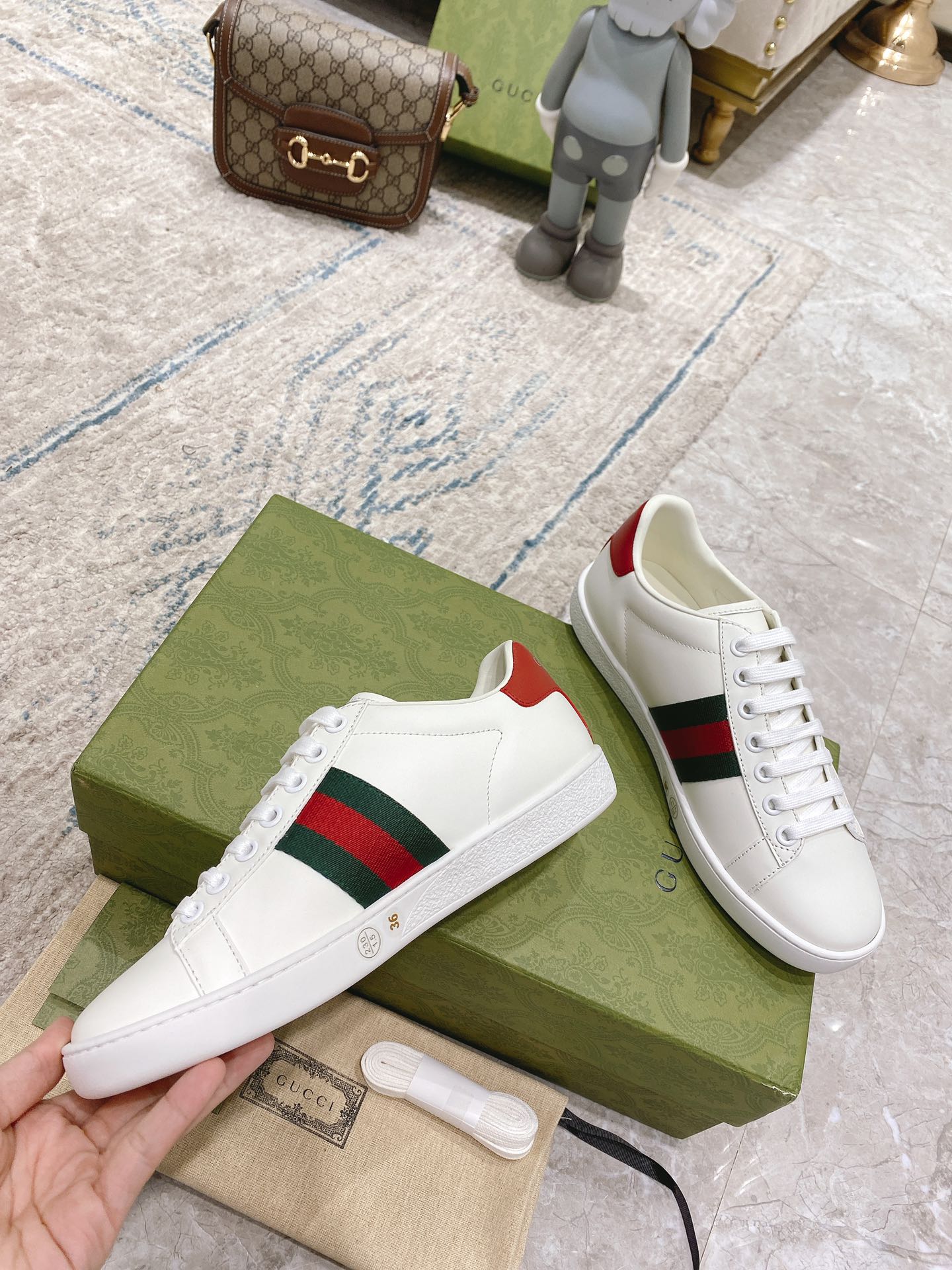 Pronta Entrega – Sneaker Modelo Gucci Ace