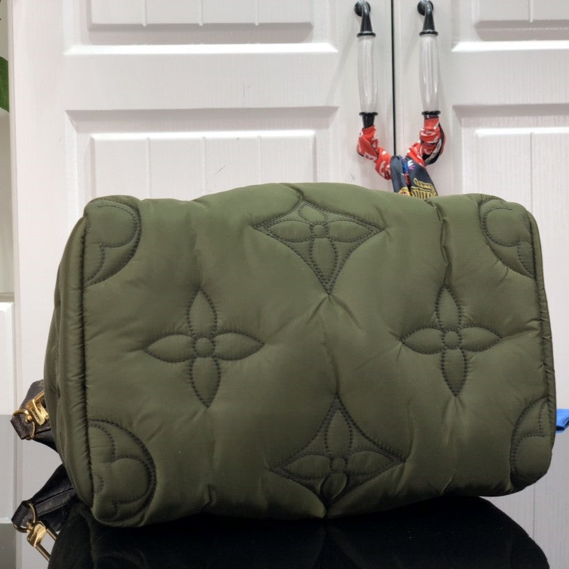 Pronta Entrega – Bolsa Modelo Louis Vuitton Speedy Bandoulière 25 verde