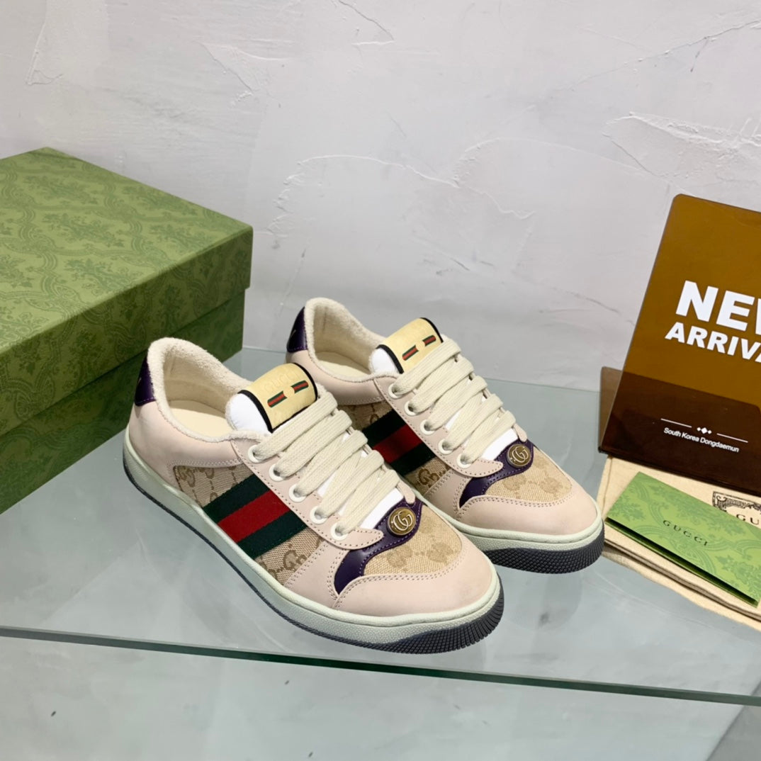 Pronta Entrega – Tênis Modelo Gucci Modelo GG Screener