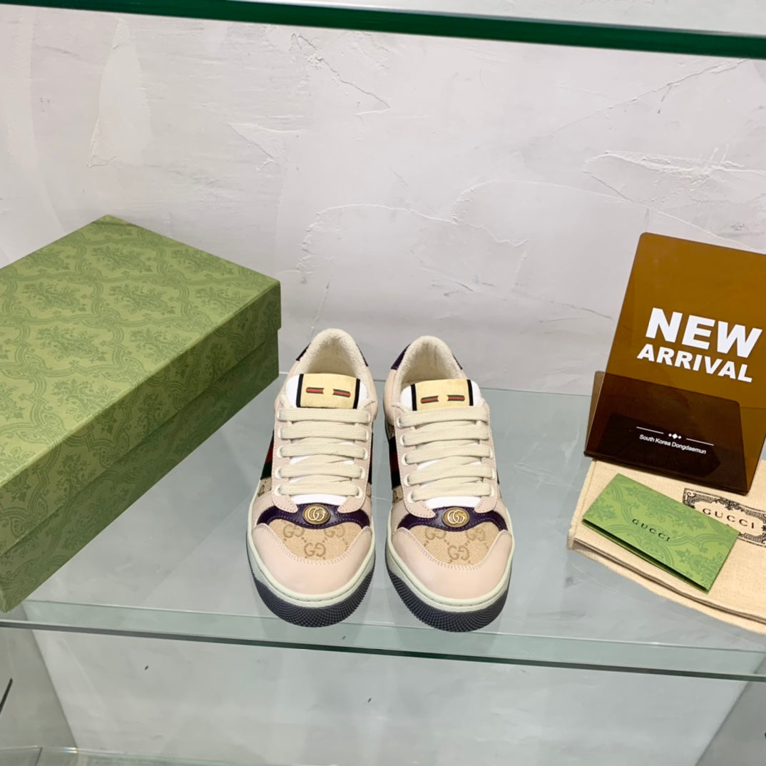 Pronta Entrega – Tênis Modelo Gucci Modelo GG Screener