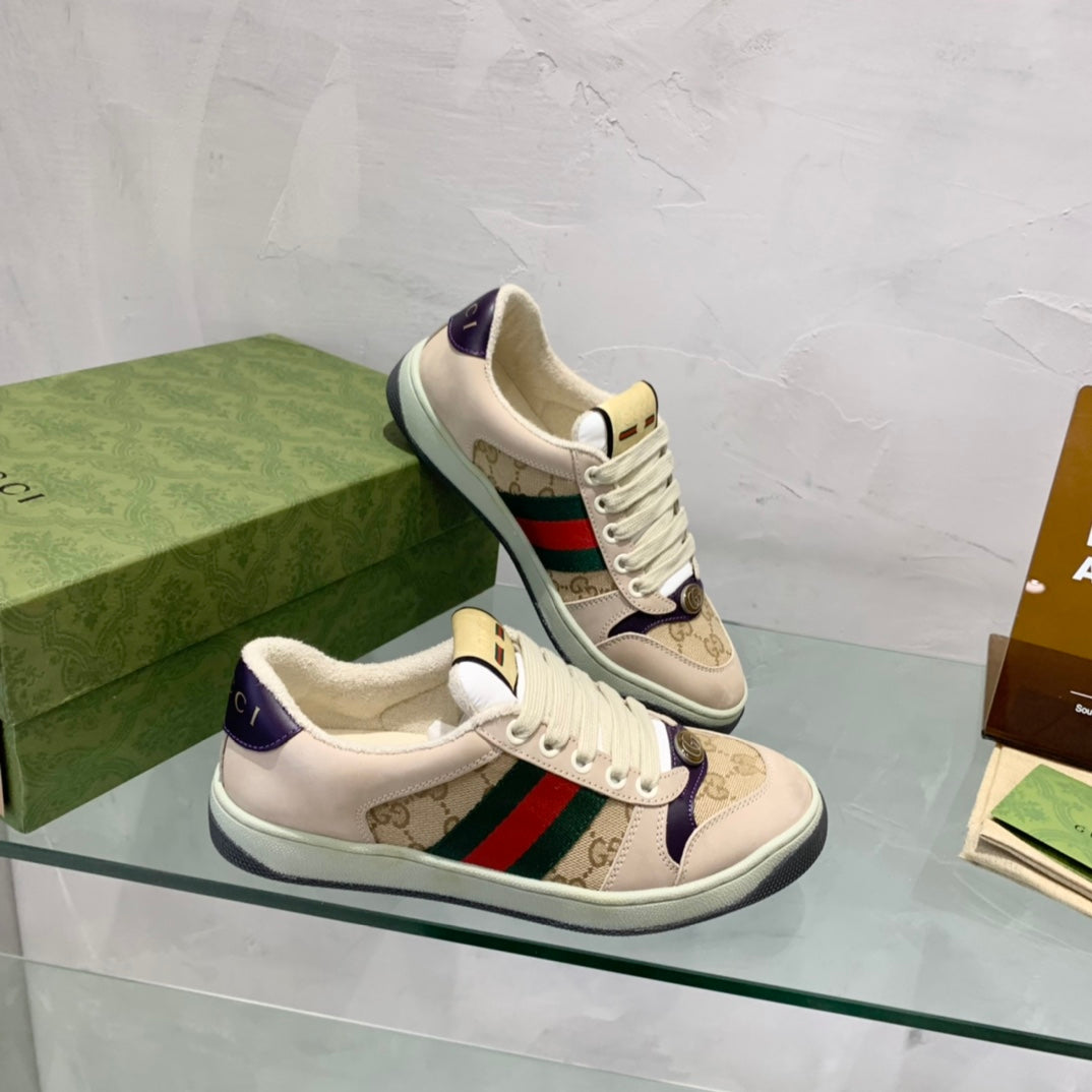 Pronta Entrega – Tênis Modelo Gucci Modelo GG Screener