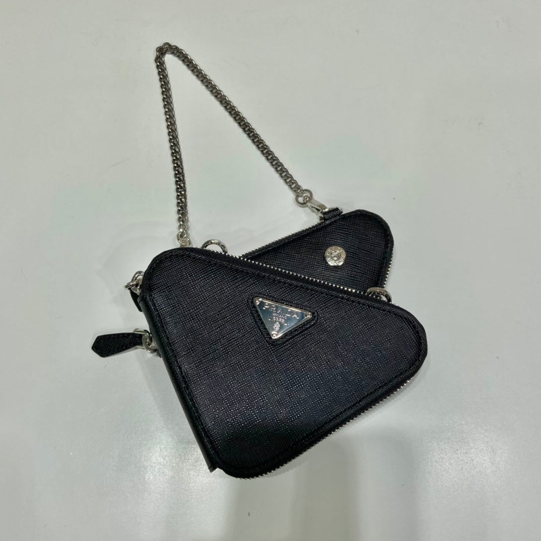 Pronta Entrega – Bolsa Modelo Prada em Couro Saffiano