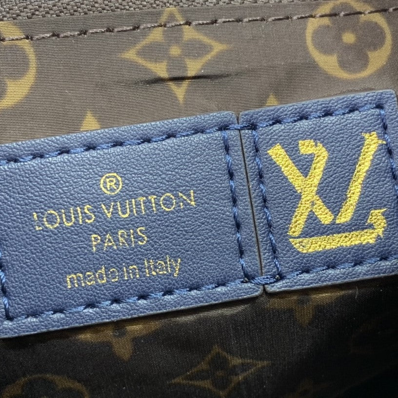 Pronta Entrega – Bolsa Modelo Louis Vuitton Speedy Bandoulière 25 azul