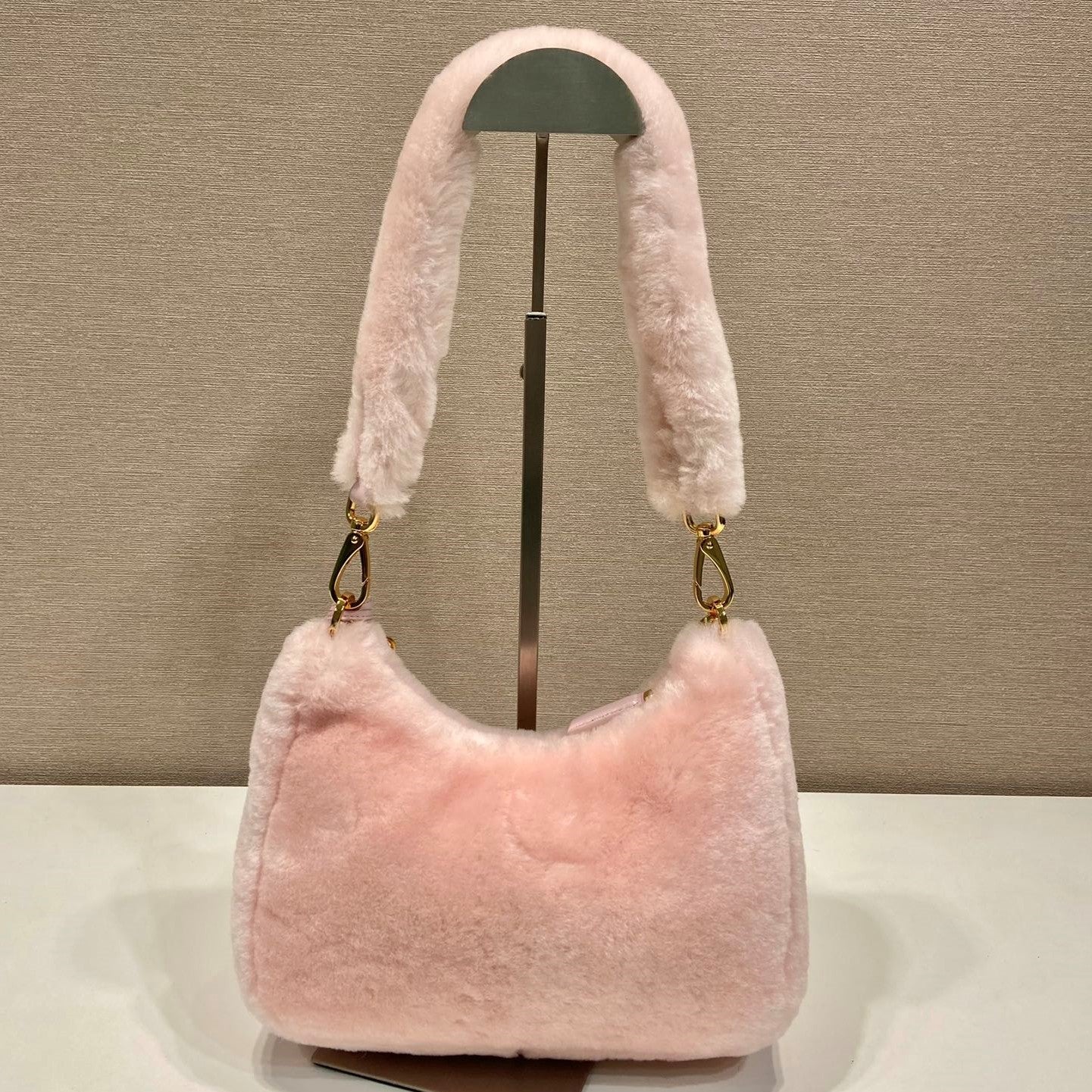 Pronta Entrega – Mini Bolsa Modelo Prada Galleria em Pele de Carneiro