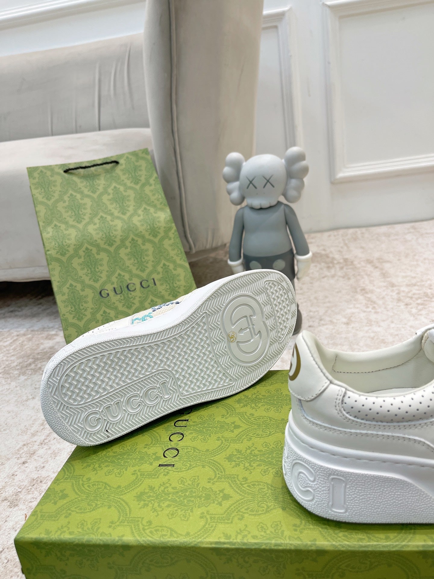 Pronta Entrega – Tênis Gucci cano baixo GG