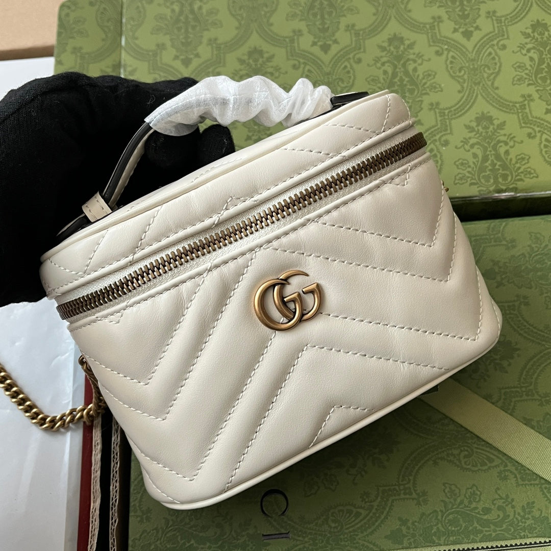 Pronta Entrega – Bolsa Gucci Alça Superior GG Marmont Mini