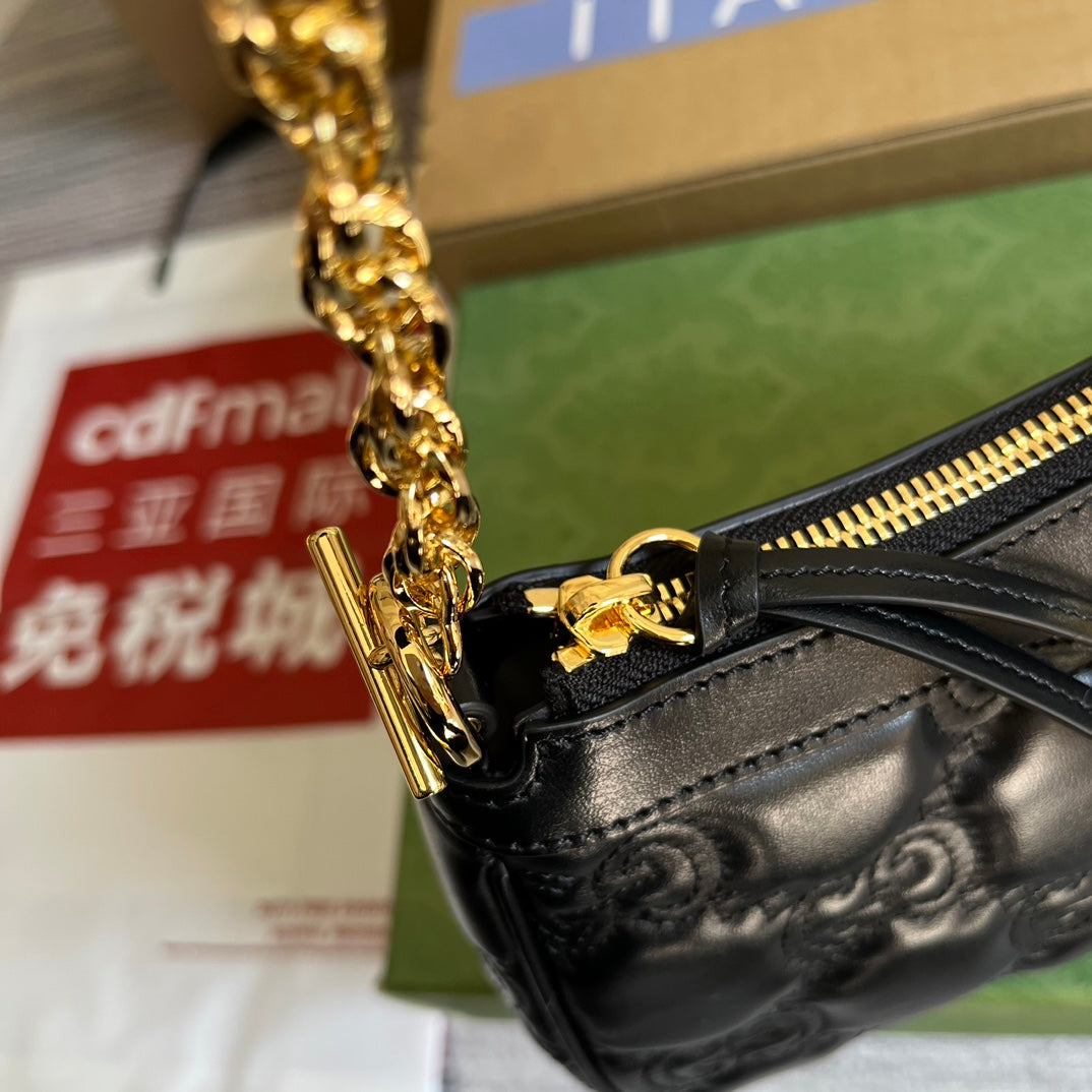 Pronta Entrega – Bolsa Gucci GG Matelassê Couro