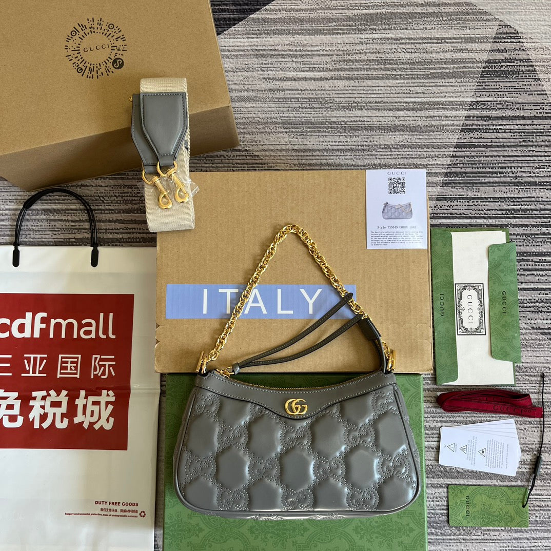 Pronta Entrega – Bolsa Gucci GG Matelassê Couro