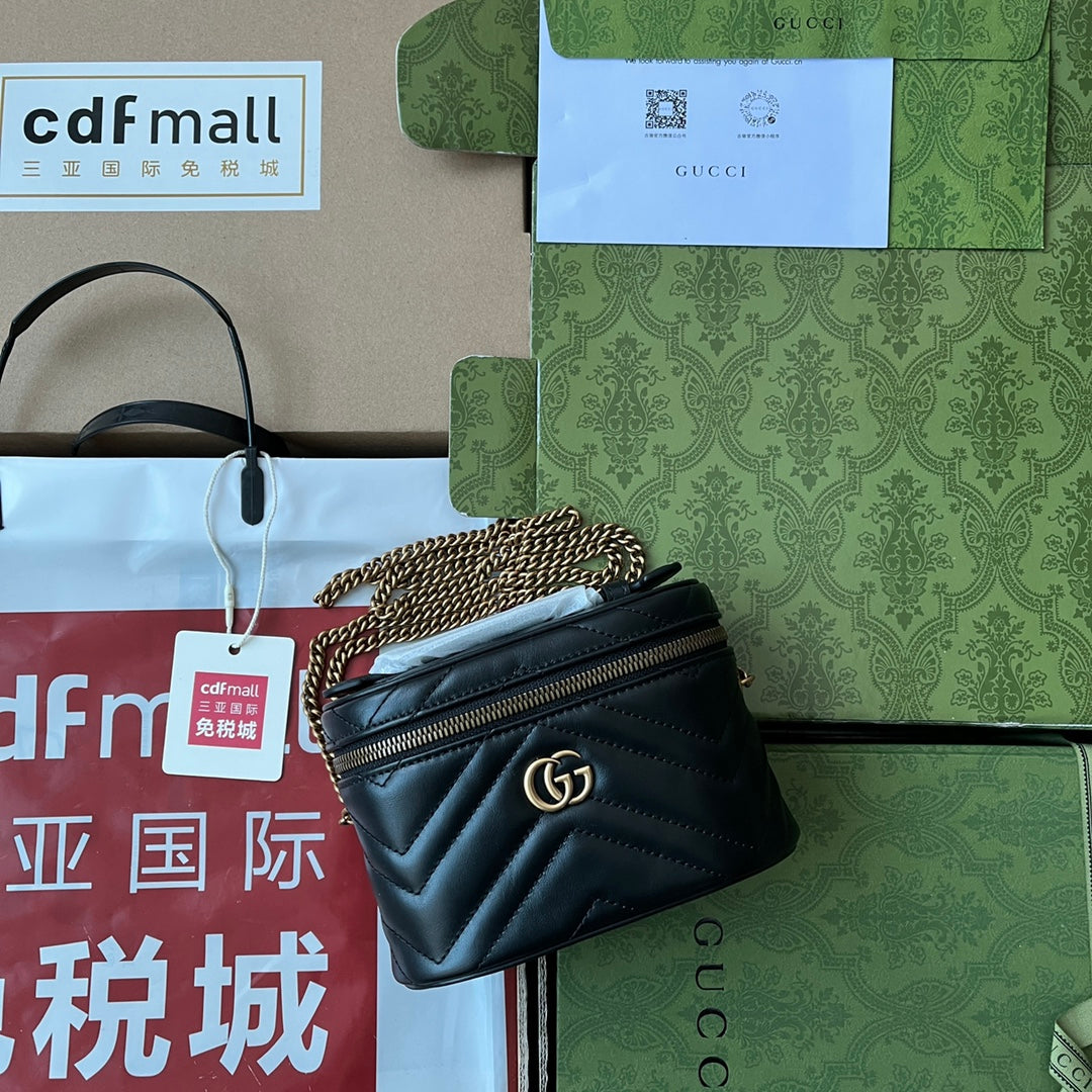 Pronta Entrega – Bolsa Gucci Alça Superior GG Marmont Mini