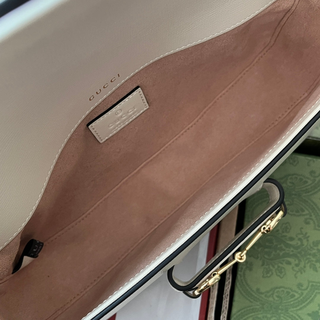 Pronta Entrega – Bolsa Gucci Horsebit 1955 de Ombro Pequena