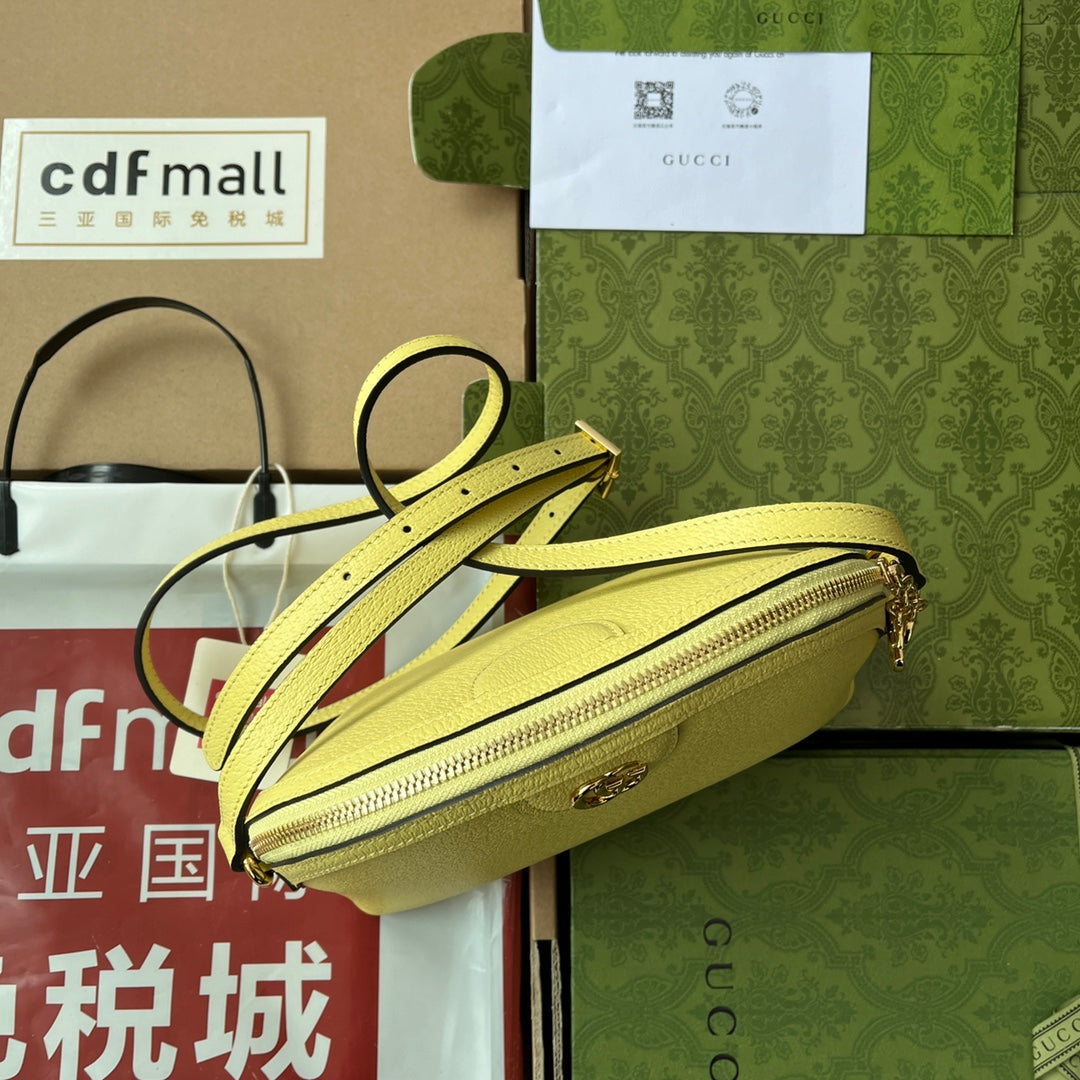 Pronta Entrega – Bolsa Gucci Ophidia Jumbo GG Pequena de Ombro