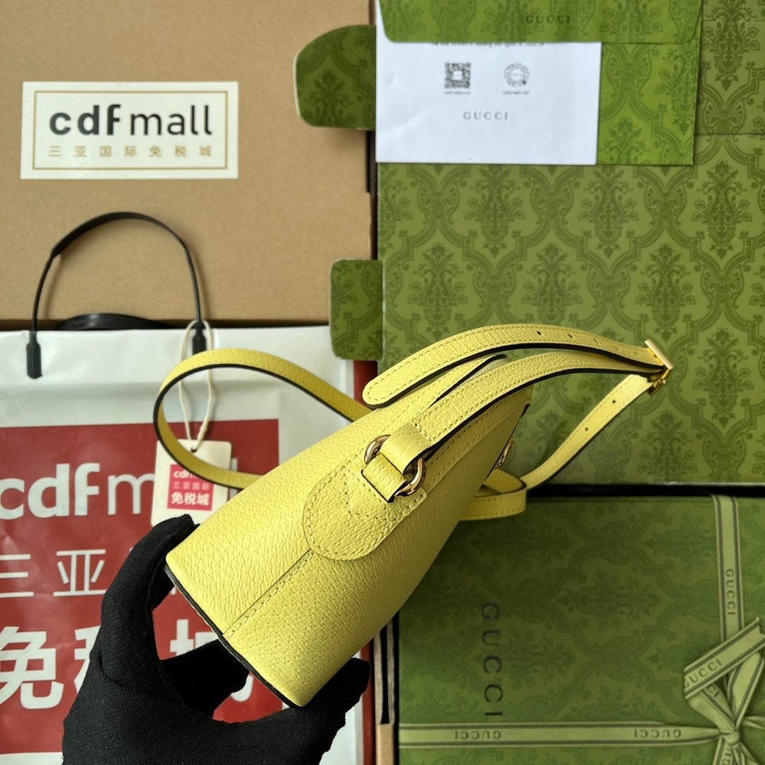 Pronta Entrega – Bolsa Gucci Ophidia Jumbo GG Pequena de Ombro