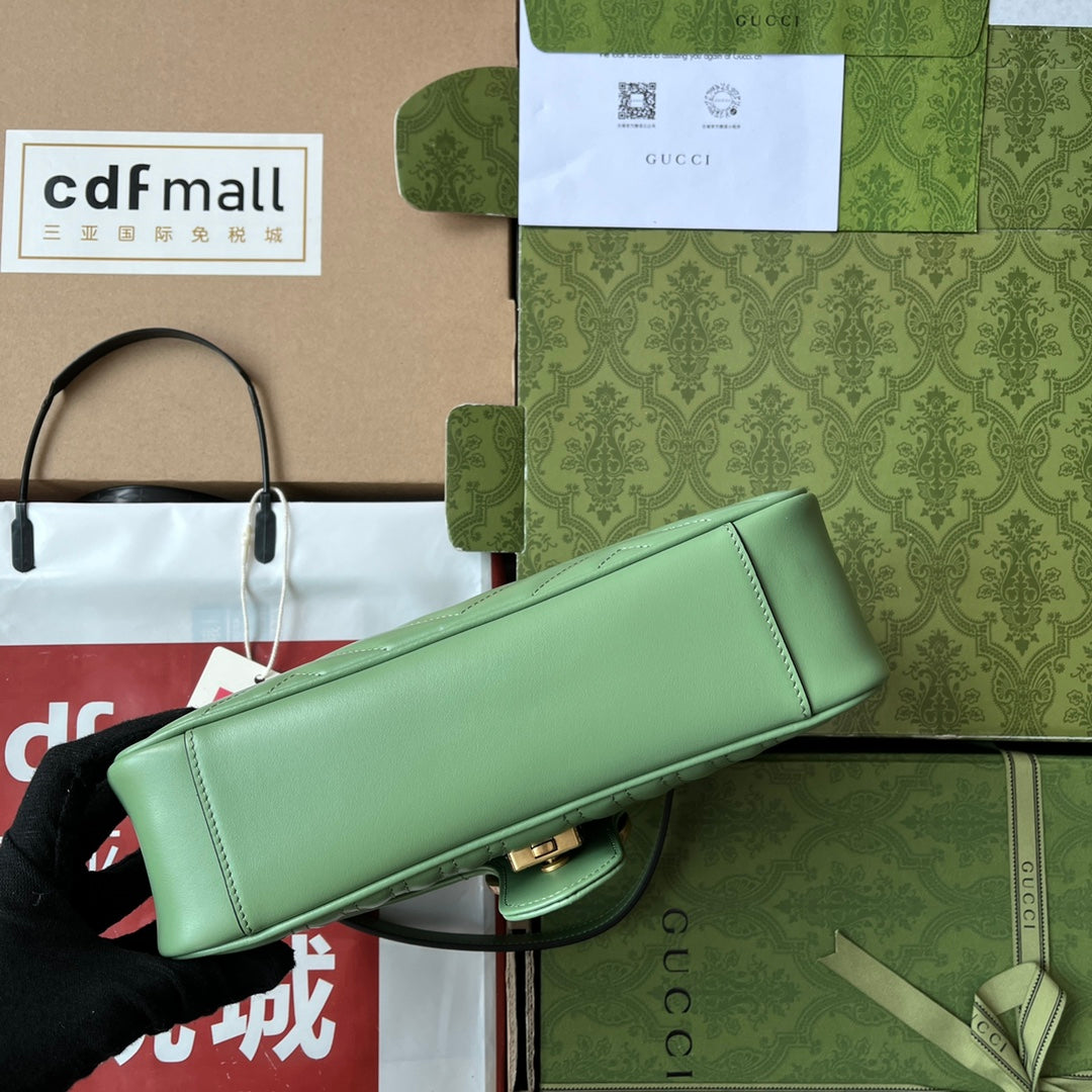 Pronta Entrega – Bolsa Gucci GG Marmont Matelassê Grande