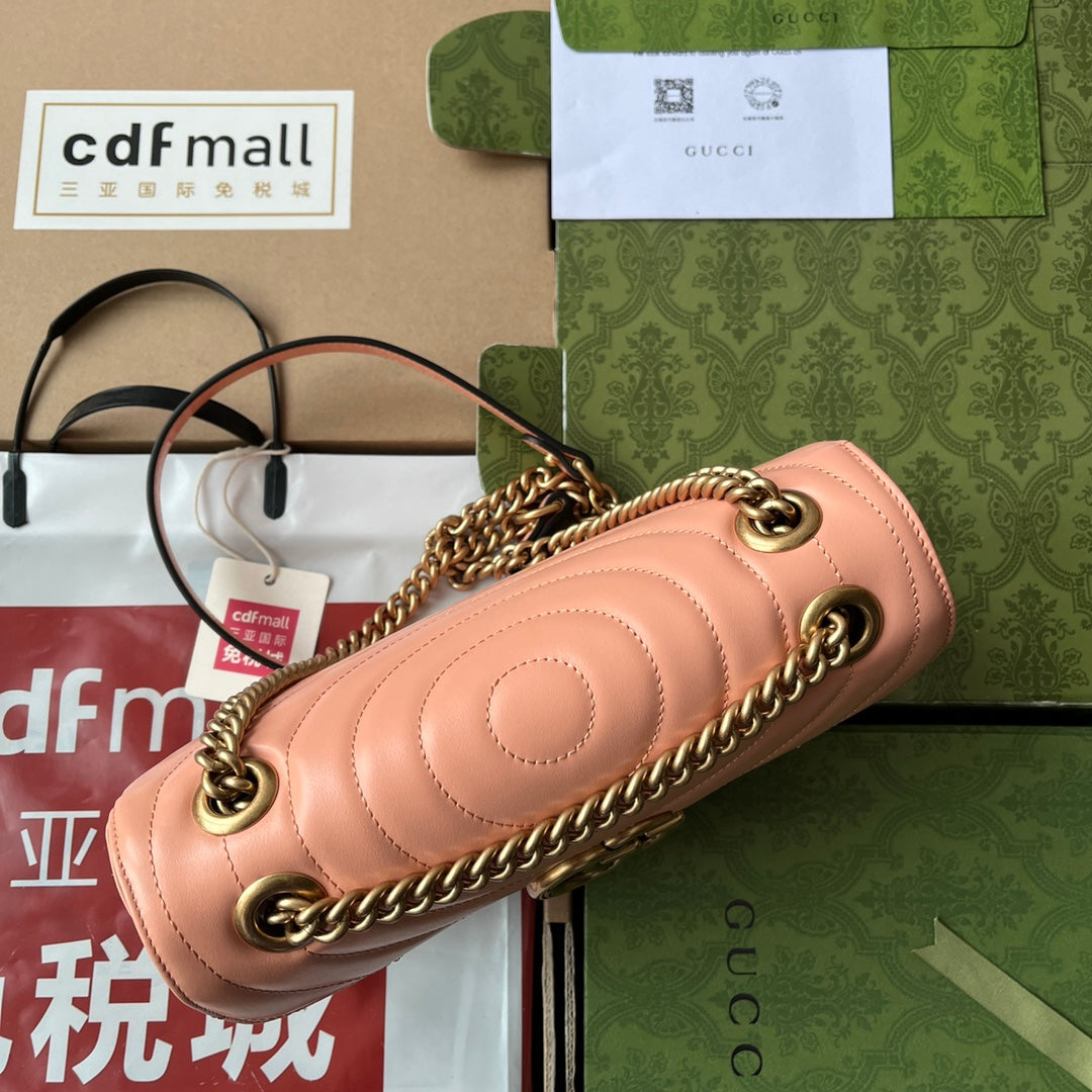 Pronta Entrega – Bolsa Gucci GG Marmont Matelassê Grande