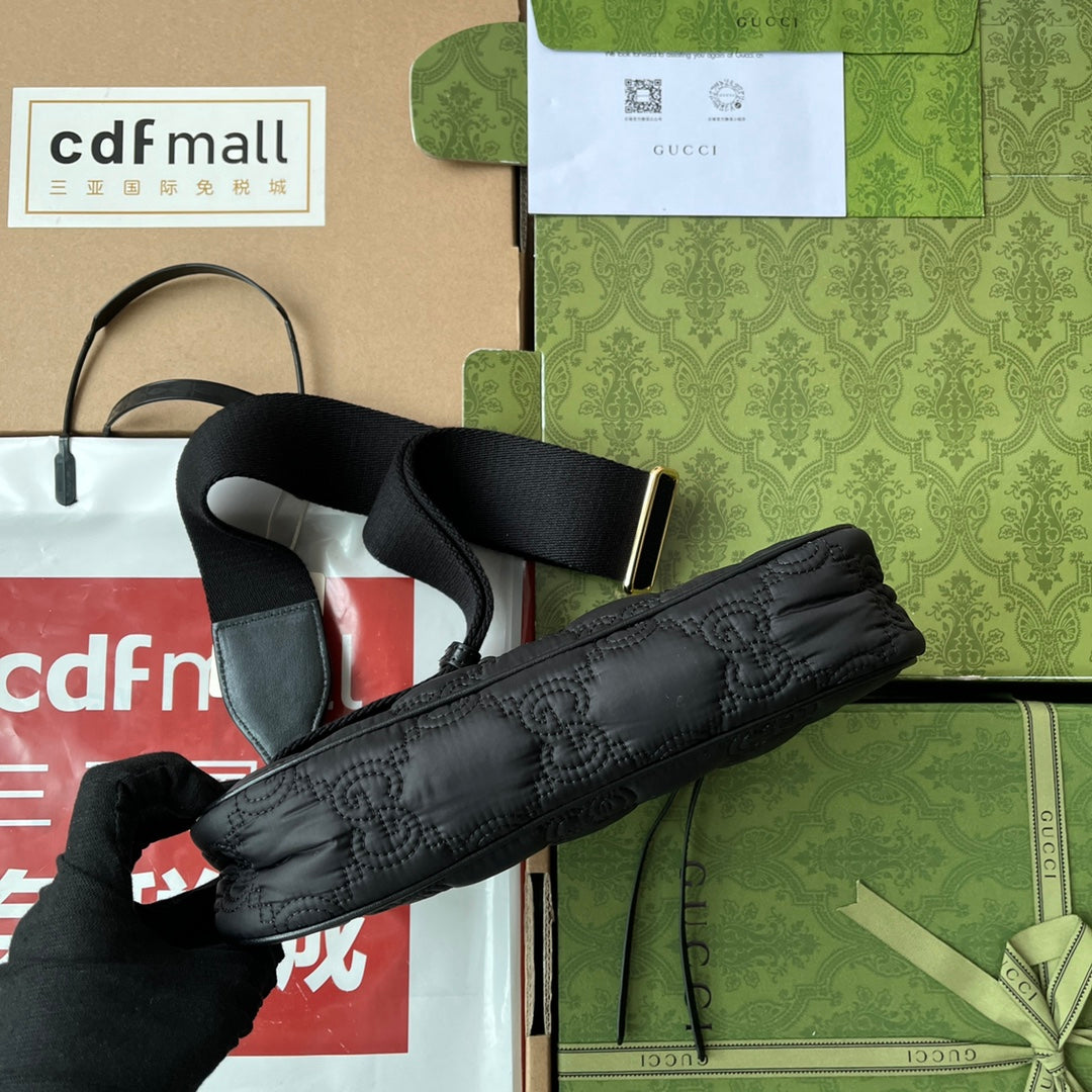 Pronta Entrega – Bolsa Gucci GG Matelassê Náilon