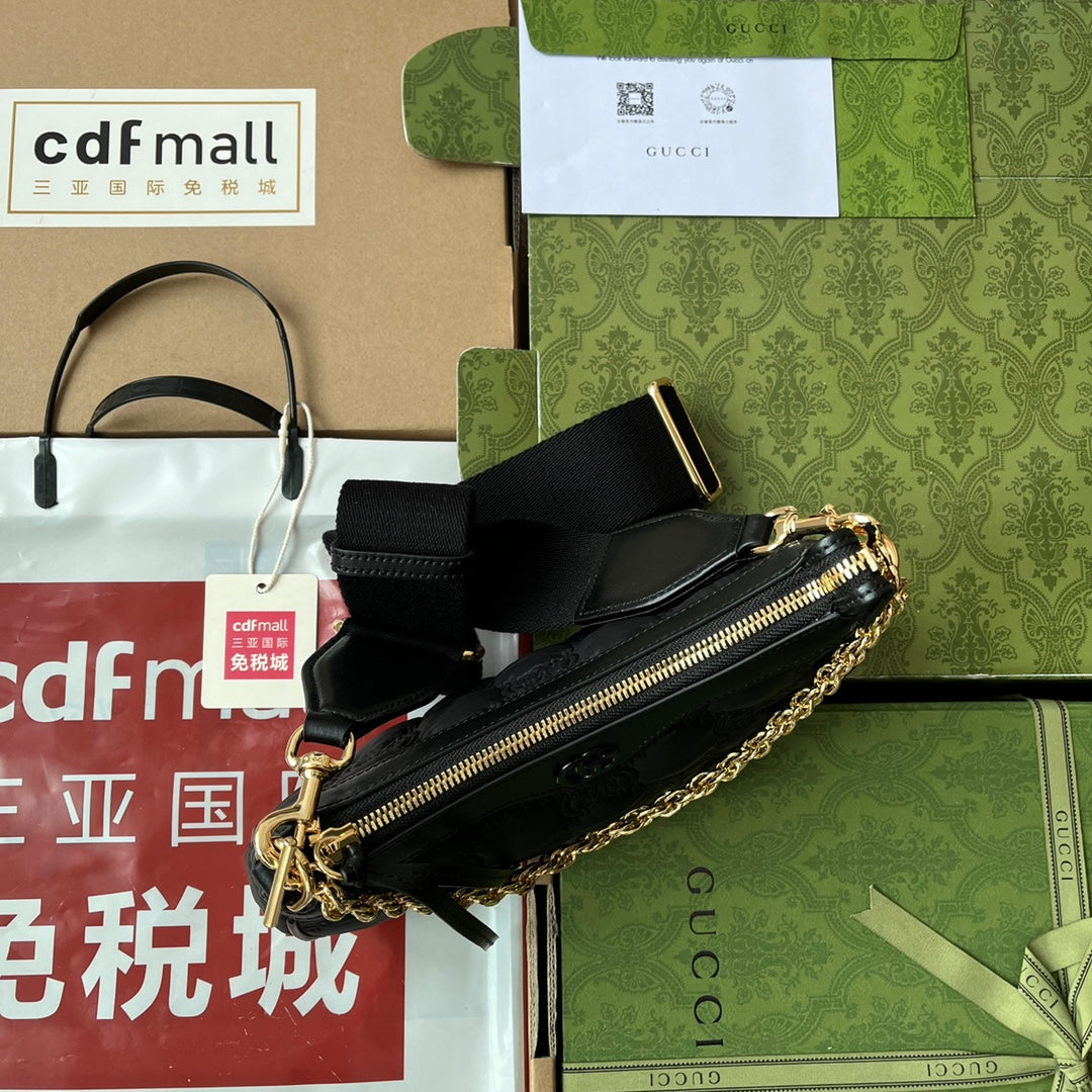Pronta Entrega – Bolsa Gucci GG Matelassê Náilon